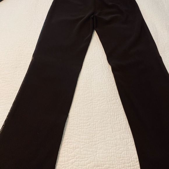 Brown snakeskin print pants with nylon backing. - Picture 4 of 4